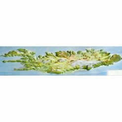 Wandkarten Und Poster^1122455 - Relief Island klein 1:1.500.000 - Karte