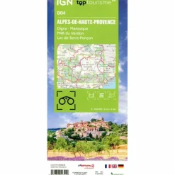 Straßenkarten|Fahrradkarten^4 ALPES DE HAUTE PROVENCE - Straßenkarte