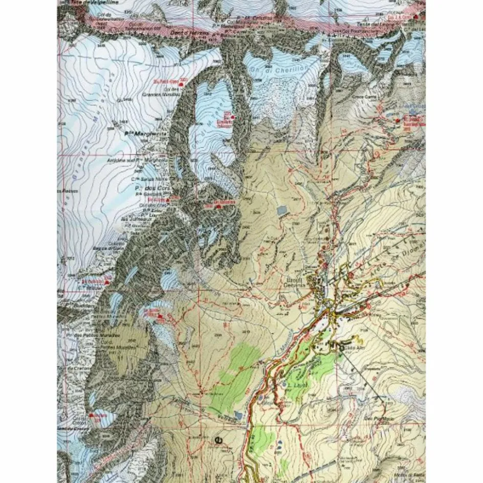 Wanderkarten Und Winterkarten|Wanderkarten Und Winterkarten^108 CERVINO MATTERHORN - BREUIL CERVINIA