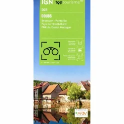 Straßenkarten|Fahrradkarten^25 DOUBS BESANÇON - Straßenkarte