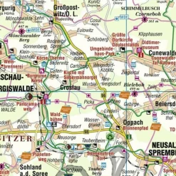 Wanderkarten Und Winterkarten|Wanderkarten Und Winterkarten^107 FREIZEITKARTE OBERLAUSITZ - Wanderkarte