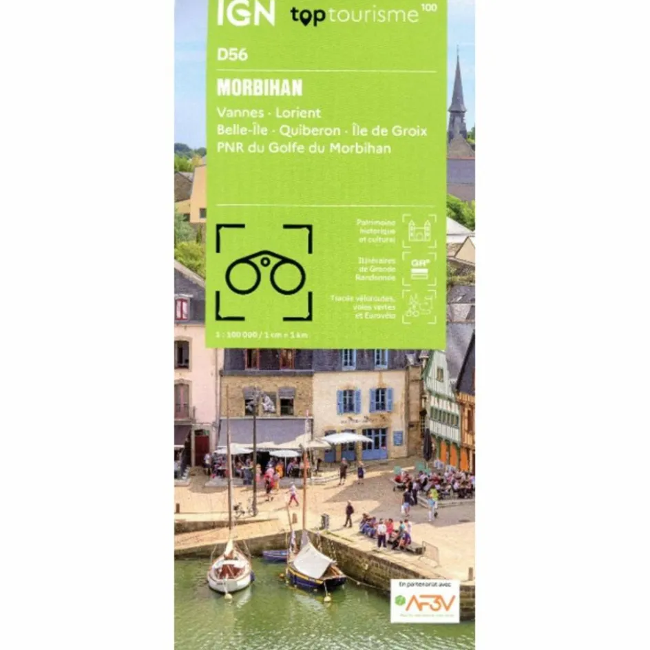 Outlet 56 MORBIHAN Straßenkarten|Fahrradkarten