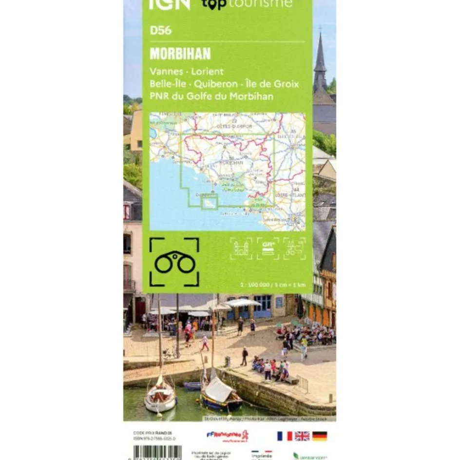 Outlet 56 MORBIHAN Straßenkarten|Fahrradkarten