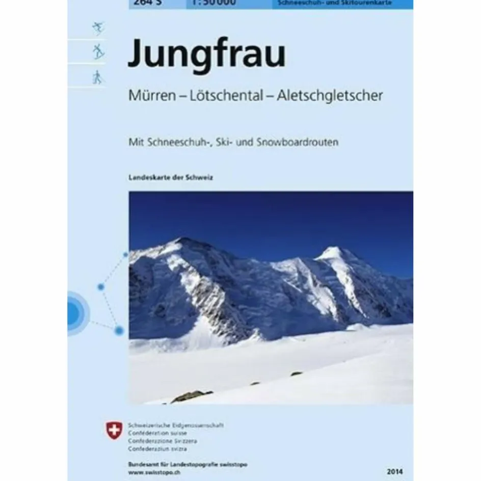 Sale 264 S JUNGFRAU 1:50T - Wanderkarte Winterkarten|Wanderkarten Und Winterkarten