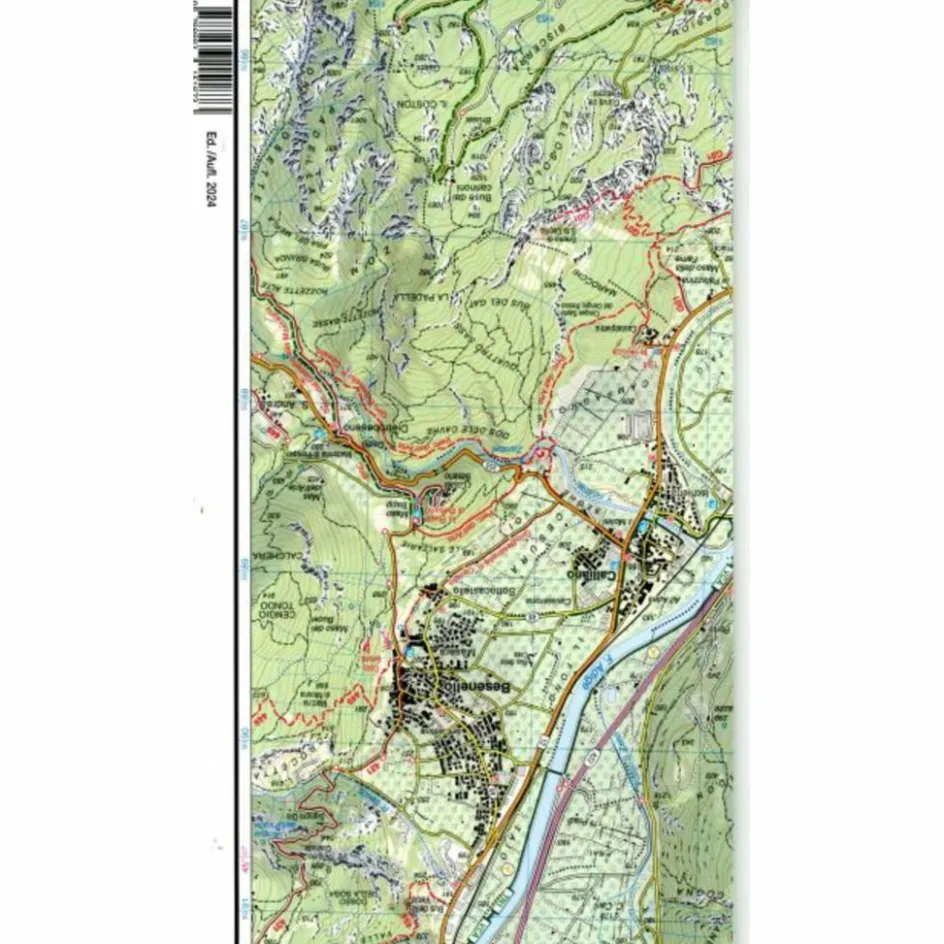 Wanderkarten Und Winterkarten|Wanderkarten Und Winterkarten^55 VALLE DEL SARCA - Wanderführer