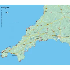 33 WANDERUNGEN CORNWALL - Wanderführer Wanderführer