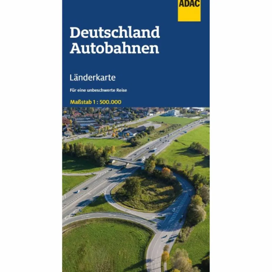 Sale LÄNDERKARTE DEUTSCHLAND AUTOBAHNEN 1:500.000 - Straßenkarte Straßenkarten|Straßenkarten