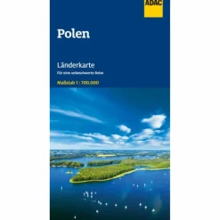 Best LÄNDERKARTE POLEN 1:700.000 - Straßenkarte Straßenkarten|Straßenkarten