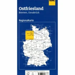 Discount REGIONALKARTE 04 OSTFRIESLAND 1:150.000 - Straßenkarte Straßenkarten|Straßenkarten