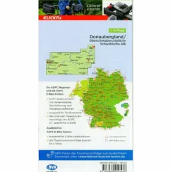 Fahrradkarten|Fahrradkarten^ADFC TRAUMHAFTE E-BIKE-TOUREN IM DONAUBERGLAND 1:75.000 - Fahrradkarte