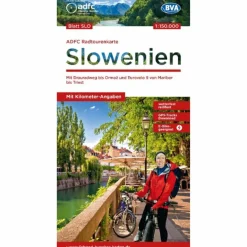 New ADFC-RADTOURENKARTE SLOWENIEN 1:150.000 - Fahrradkarte Fahrradkarten|Fahrradkarten