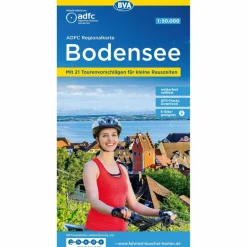 New ADFC-REGIONALKARTE BODENSEE, 1:50.000, REIß- UND WETTERFEST - Fahrradkarte Fahrradkarten|Fahrradkarten