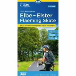 Fahrradkarten|Fahrradkarten^ADFC-REGIONALKARTE ELBE-ELSTER-FLAEMING SKATE - Fahrradkarte