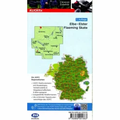 Fahrradkarten|Fahrradkarten^ADFC-REGIONALKARTE ELBE-ELSTER-FLAEMING SKATE - Fahrradkarte