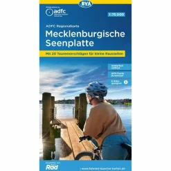 Online ADFC-REGIONALKARTE MECKLENBURGISCHE SEENPLATTE 1:75.000 - Fahrradkarte Fahrradkarten|Fahrradkarten