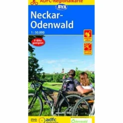 Best ADFC-REGIONALKARTE NECKAR-ODENWALD, 1:50.000 - Fahrradkarte Fahrradkarten|Fahrradkarten