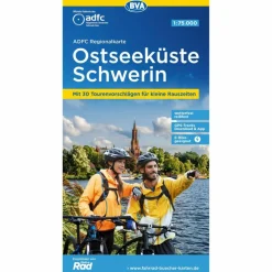 Clearance ADFC-REGIONALKARTE OSTSEEKÜSTE SCHWERIN, 1:75.000 - Fahrradkarte Fahrradkarten|Fahrradkarten