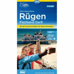 Sale ADFC-REGIONALKARTE RÜGEN FISCHLAND-DARß, 1:75.000 - Fahrradkarte Fahrradkarten|Fahrradkarten