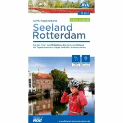 Discount ADFC-REGIONALKARTE SEELAND ROTTERDAM 1:75.000 - Fahrradkarte Fahrradkarten|Fahrradkarten