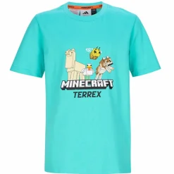 Kinder Adidas Kinder T-Shirts^TERREX KIDS MINECRAFT MT T-SHIRT Kinder - T-Shirt