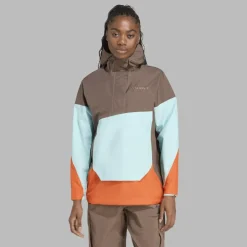 Best TERREX XPLORIC 2.5 LAYER CLIMAPROOF ANORAK Damen - Regenjacke Damen Outdoorjacken