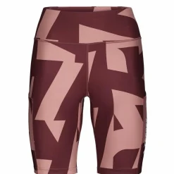 Damen Adidas Outdoorhosen^W 8INCH TIGHT ALL OVER PRINT Damen