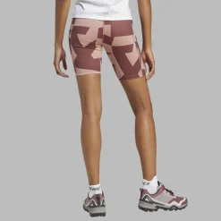 Damen Adidas Outdoorhosen^W 8INCH TIGHT ALL OVER PRINT Damen