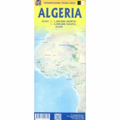 Straßenkarten|Straßenkarten^ALGERIA - Straßenkarte