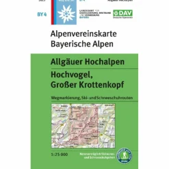 Wanderkarten Und Winterkarten|Wanderkarten Und Winterkarten^ALLGÄUER HOCHALPEN, HOCHVOGEL, KROTTENKOPF