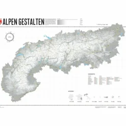 Online ALPEN GESTALTEN - EDITION 2 - Karte Wandkarten Und Poster