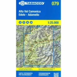 Clearance ALTA VAL CAMONICA - EDOLO - ADAMELLO 1:25 000 Wanderkarten Und Winterkarten|Wanderkarten Und Winterkarten