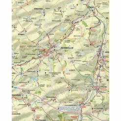 Fahrradkarten|Wanderkarten Und Winterkarten^ALTENBURGER LAND UND UMGEBUNG 1 : 50 000 - Wanderkarte