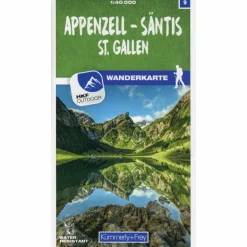 Discount APPENZELL - SÄNTIS / ST. GALLEN 09 WANDERKARTE 1:40 000 MATT - Wanderkarte Wanderkarten Und Winterkarten|Wanderkarten Und Winterkarten