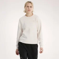 Hot Arc'teryx EMBLEM FLEECE CREW W Damen - Sweatshirt Damen Pullover Und Fleecepullover