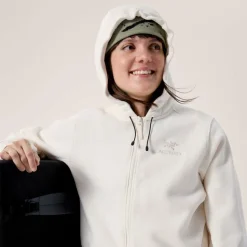 Online Arc'teryx EMBLEM FLEECE FULL ZIP CROP HOODY W Damen - Kapuzenjacke Damen Pullover Und Fleecepullover