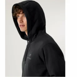 Herren Arc'teryx Pullover Und Fleecepullover^Arc'teryx EMBLEM FLEECE FULL-ZIP HOODY M Herren - Kapuzenjacke