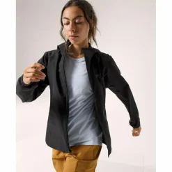 Best Arc'teryx GAMMA LIGHTWEIGHT HOODY W Damen - Softshelljacke Damen Outdoorjacken