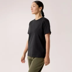 Damen Arc'teryx Shirts Und Tops^Arc'teryx KRAGG COTTON LITTLE BIRD CREW SS W Damen - T-Shirt