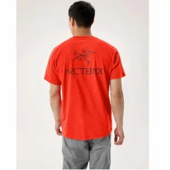 Herren Arc'teryx Shirts Und Tops^Arc'teryx KRAGG SL COTTON BIRD WORD SS M Herren - T-Shirt