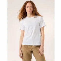 New Arc'teryx KRAGG SL COTTON EMBLEM CREW SS W Damen - T-Shirt Damen Shirts Und Tops