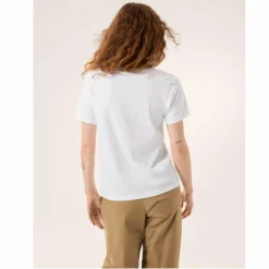 New Arc'teryx KRAGG SL COTTON EMBLEM CREW SS W Damen - T-Shirt Damen Shirts Und Tops
