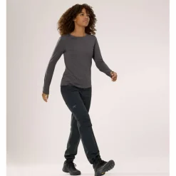 Discount Arc'teryx TAEMA CREW LS W Damen - Langarmshirt Damen Shirts Und Tops