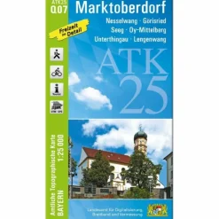 Fahrradkarten|Wanderkarten Und Winterkarten^ATK25-Q07 MARKTOBERDORF - Wanderkarte
