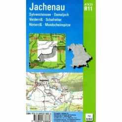 Fahrradkarten|Wanderkarten Und Winterkarten^ATK25-R11 JACHENAU (AMTLICHE TOPOGRAPHISCHE KARTE 1:25000) - Wanderkarte