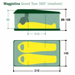 Autohome Autodachzelte Und Dachträger^MAGGIOLINA GRAND TOUR 360° - Dachzelt