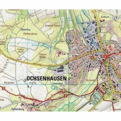 Wanderkarten Und Winterkarten|Wanderkarten Und Winterkarten^BAD WALDSEE - BIBERACH AN DER RISS, BAD WURZACH WANDERKARTE