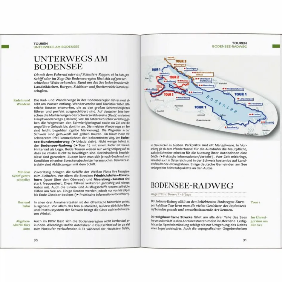 Reiseführer Deutschland^BAEDEKER REISEFÜHRER BODENSEE