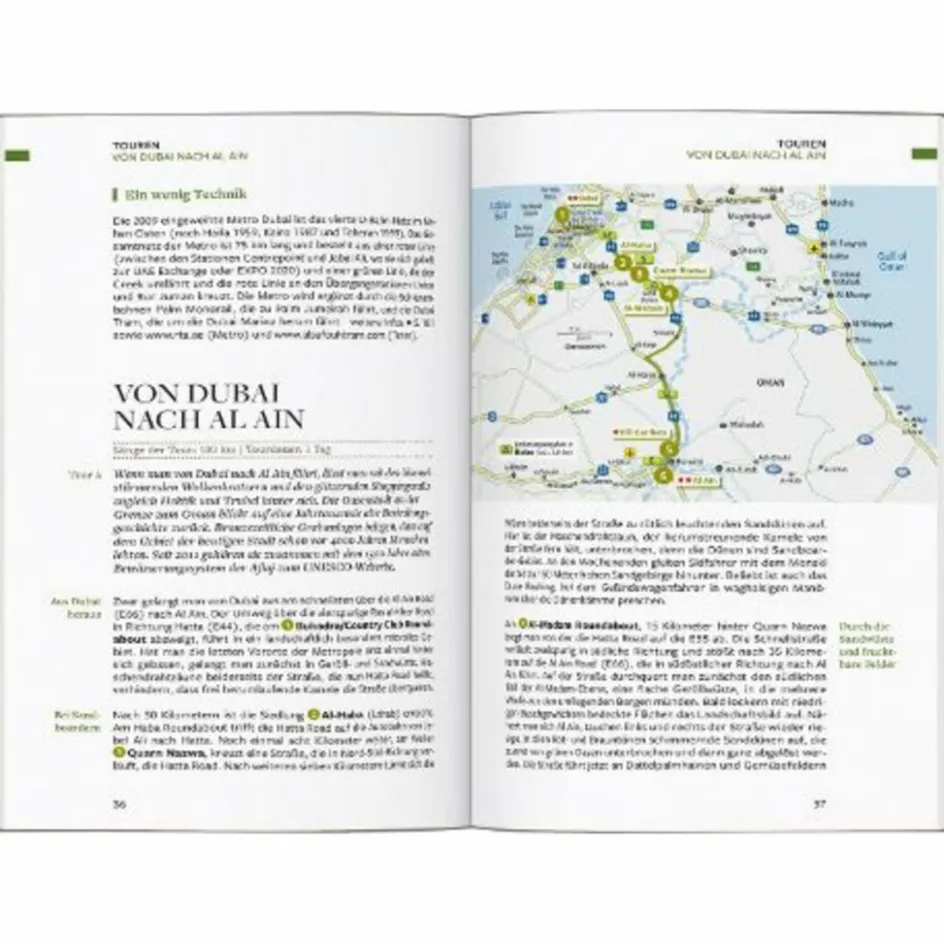 BAEDEKER REISEFÜHRER DUBAI, VEREINIGTE ARABISCHE EMIRATE Reiseführer Vorderasien