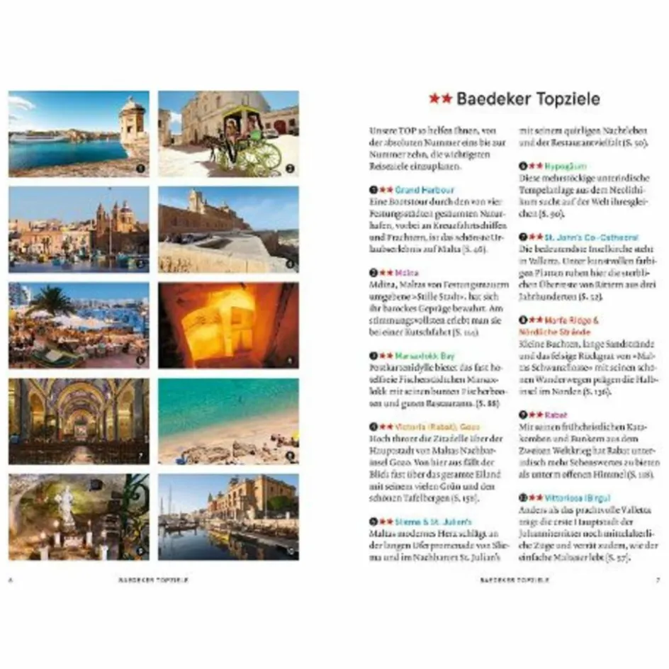 Outlet BAEDEKER SMART REISEFÜHRER MALTA Reiseführer Südeuropa