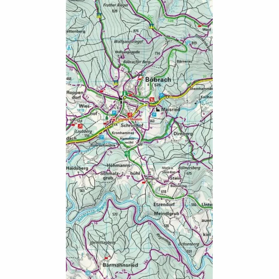 Outlet BAYERISCHER WALD NATIONALPARK, NR. 54, OUTDOORKARTE 1:35 000 - Karte Fahrradkarten|Wanderkarten Und Winterkarten